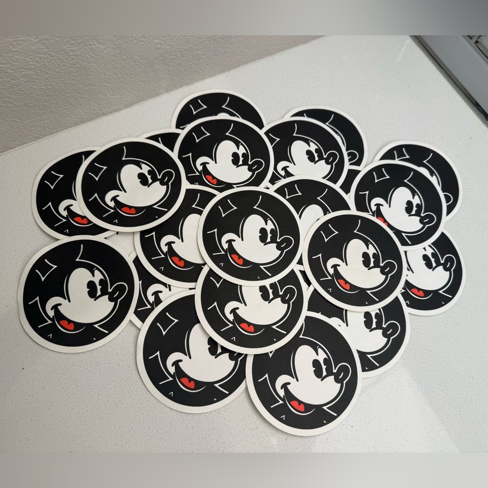 Vintage Mickey Mouse Paper Drink Coasters Set of 27 Walt Disney World Hotels - Picture 2 of 8